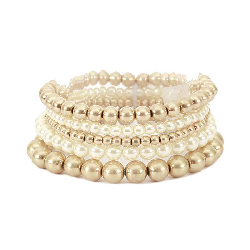 AWAVM Faux Pearl Set with Plastic Pearl Long Dangle India | Ubuy
